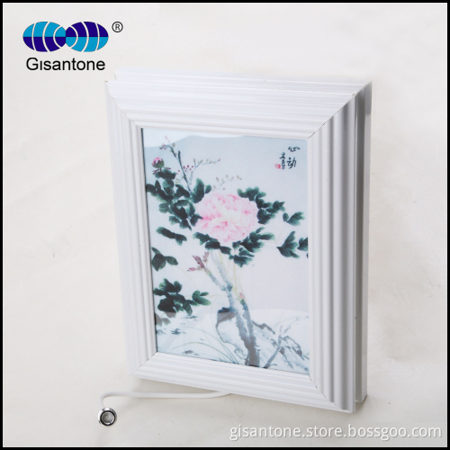 Decorative indoor panel antenna like a photo case antenna